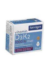 Vitamin D3k2 Damla 20 Ml (1000 Iu)