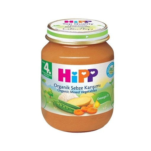 Hipp Organik Sebze Karışım 125 gr