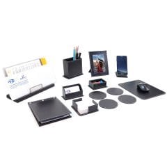 Prozenis PR3710 Masaüstü 10 Parça Kalemlik Notluk Organizer Ofis Seti