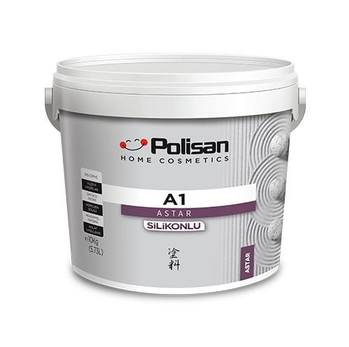 Polisan A1 Silikonlu Astar Beyaz - 10 KG