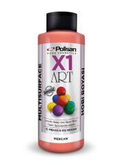 Polisan X1 Art Multisurface Hobi Boyası Mercan 120 ml