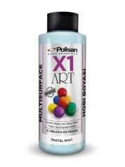 Polisan X1 Art Multisurface Hobi Boyası Pastel Mavi 120 ml