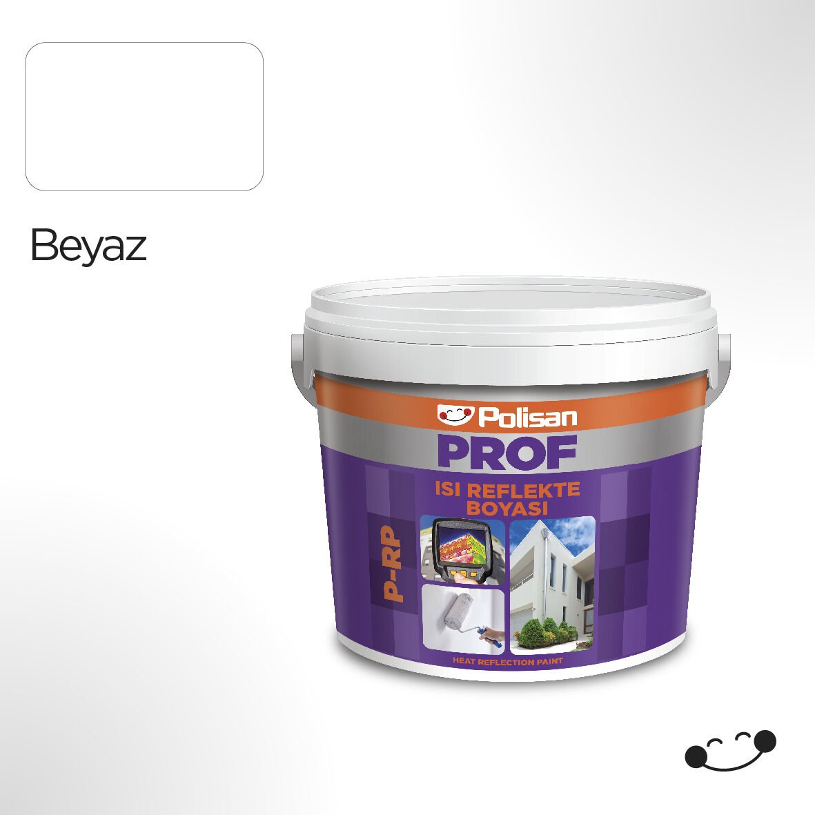 Polisan Prof Beyaz Reflekte Boya (P-RP) 13 kg