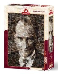 Art Puzzle Mustafa Kemal Atatürk (Kolaj Puzzle) 1000 Parça Puzzle