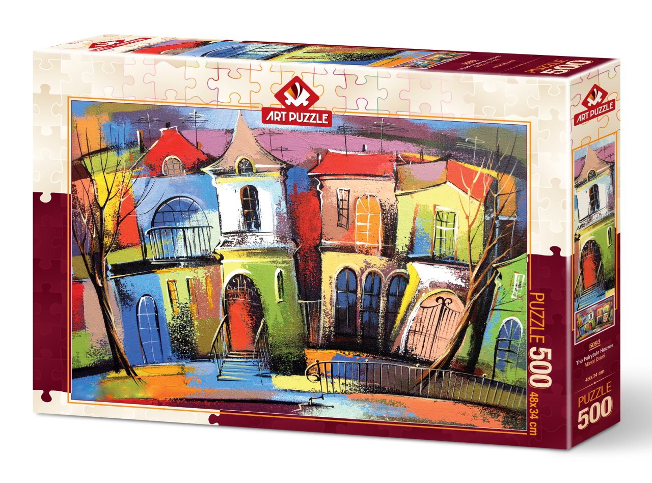 Art Puzzle Masal Evi 500 Parça Puzzle