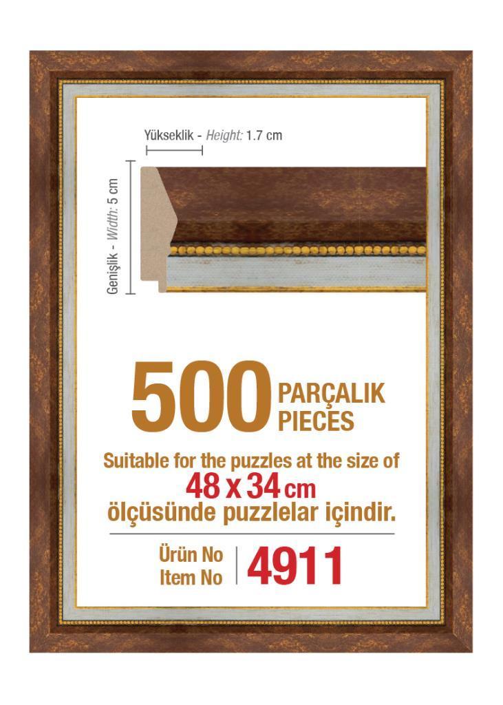 4911 500'lük 48 x 34 cm Puzzle Çerçevesi