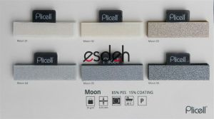 Bej Plicell Cam Balkon Perdesi - Moon Seri