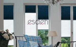 Çiftli Sistem Karartma Plicell Cam Balkon Perdesi - Parrot/Lucidum