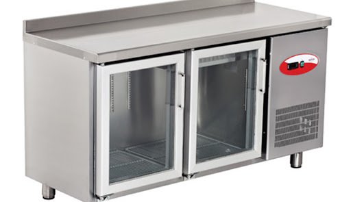 Camlı Tezgah Tipi Buzdolabı (İki Kapılı) - EMP.150.60.03