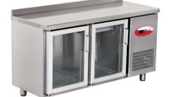 Camlı Tezgah Tipi Buzdolabı (İki Kapılı) - EMP.150.70.03