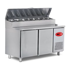 Pizza ve Salata Hazırlık Buzdolabı (İki Kapılı) - EMP.150.70.01-PS