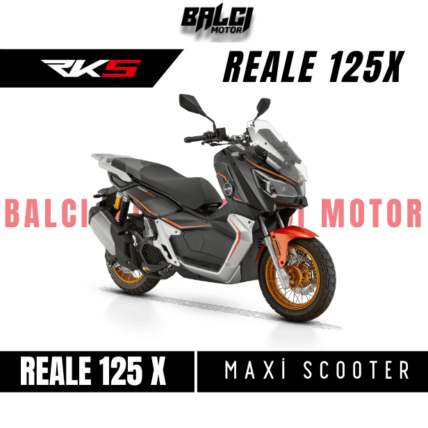RKS REALE 125 X MAXI SCOOTER rks-reale-125-x-maxi-scooter