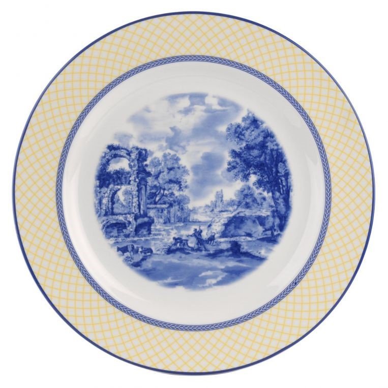 SPODE GİALLO 31,8  CM SUPLA-SERVİS TABAĞI