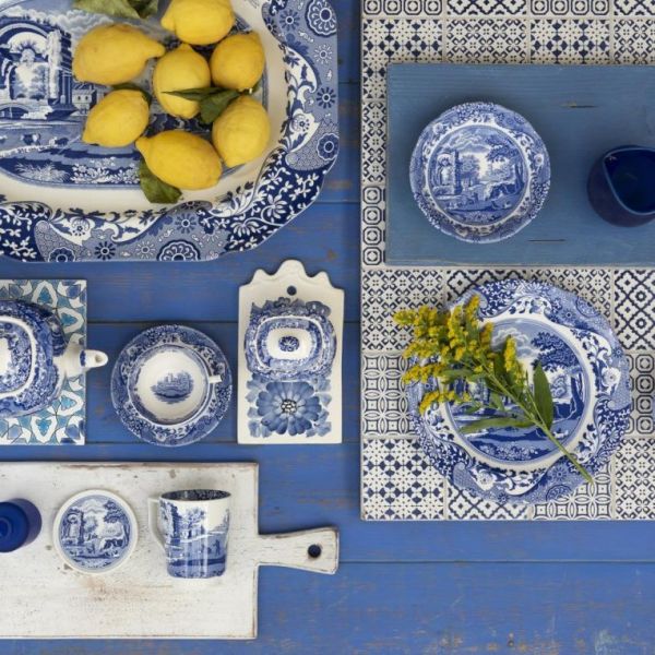 Spode Blue İtalian Salata Servis Kare