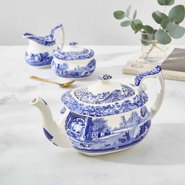 Spode Blue İtalian Çay Demliği