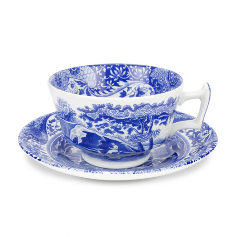 Spode Blue İtalian Çay Fincanı 200 Ml Ve Tabağı