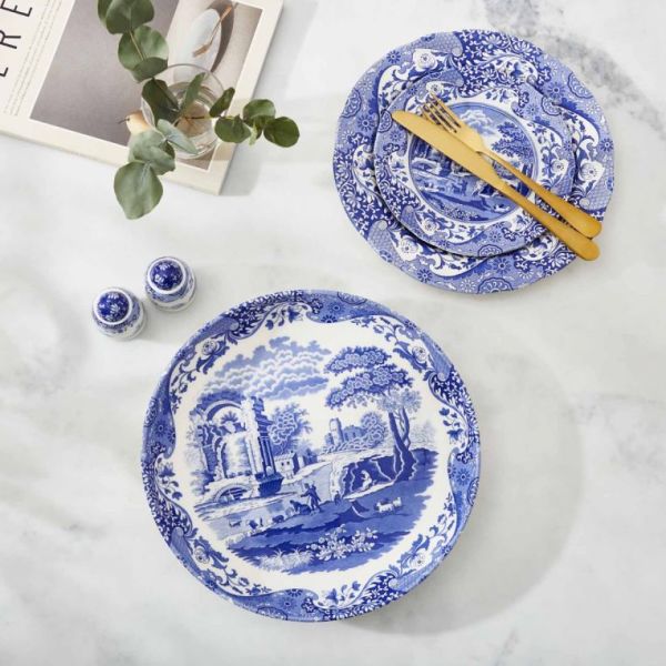 Spode Blue İtalian Makarna Tabağı