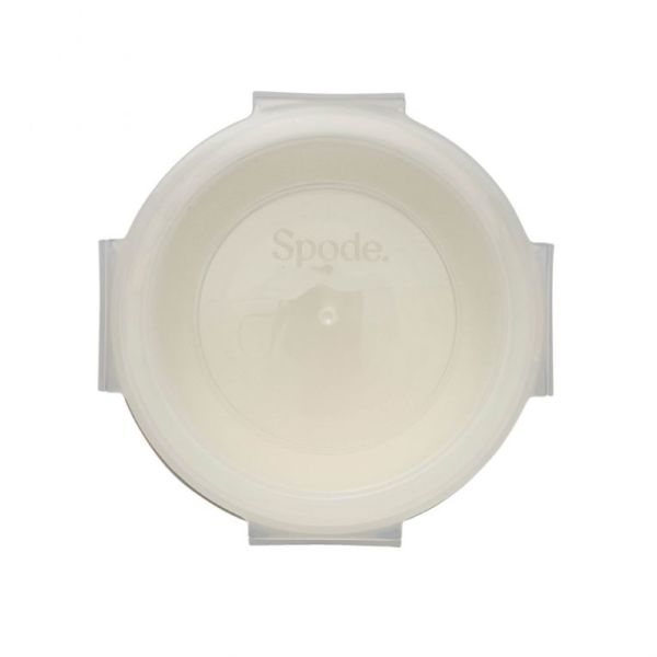 Spode Blue Italian kapakli saklama kabı 13cm