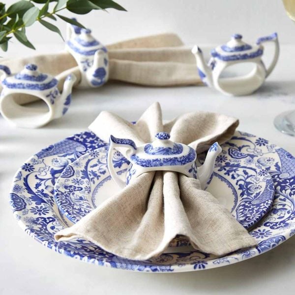 SPODE BLUE ITALIAN PEÇETELİK (TEAPOT) ADET