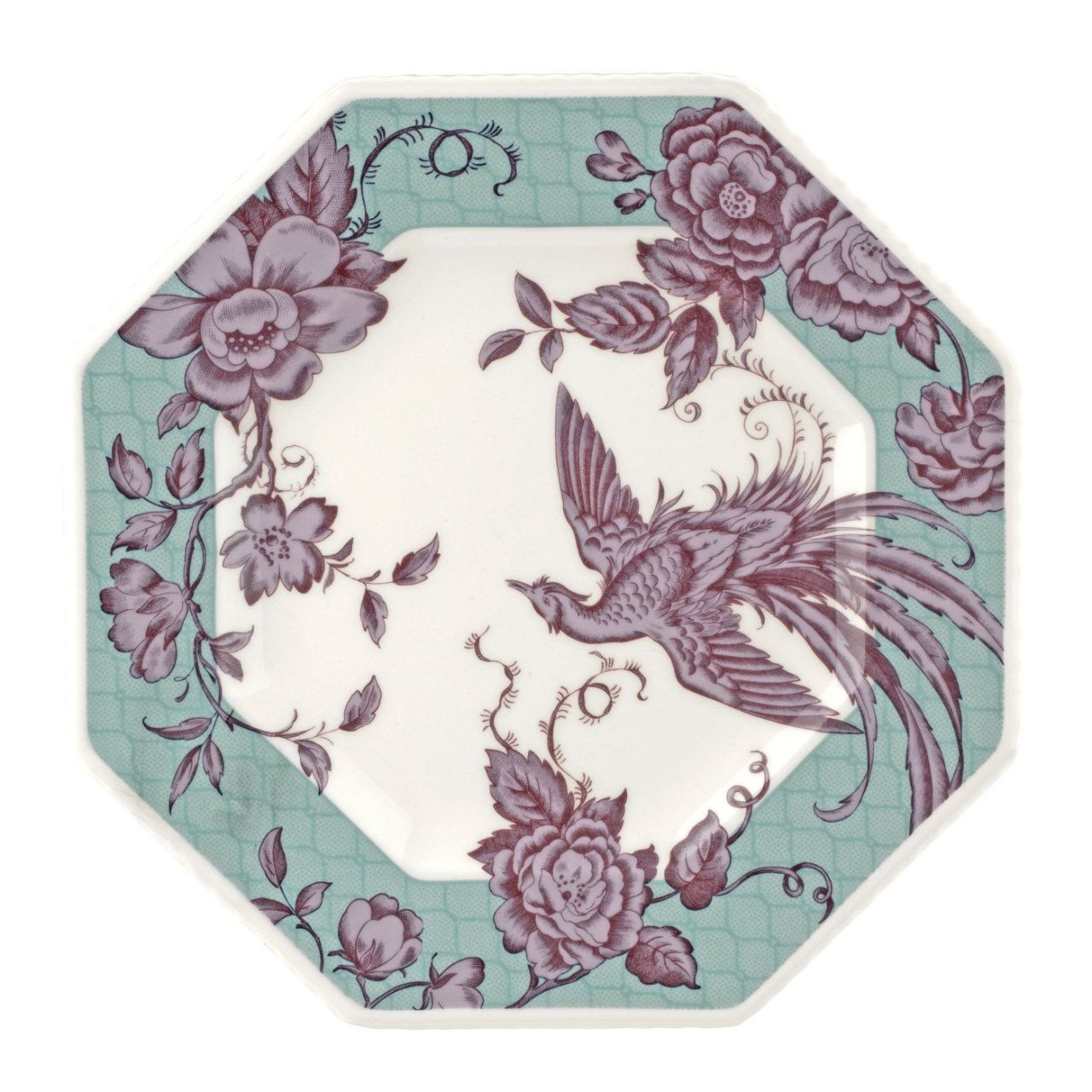 SPODE KINGSLEY TEAL SEKİZGEN TABAK 24 CM