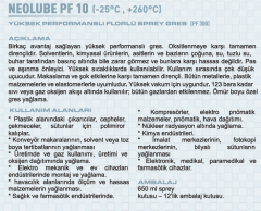 MMCC İbiotec Neolube PF10 Gres 650 ml