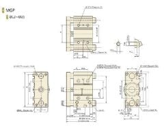 Jelpc 12x25 MGPM Pnömatik Piston