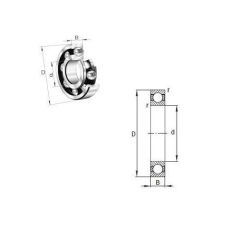 Fag 16003 Sabit Bilyalı Rulman 17x35x8