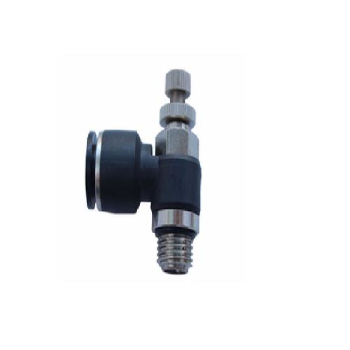3/8-10 Dirsek Hız Ayar Pnömatik Fittings
