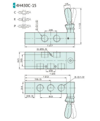 Jelpc 1/2-5/3 Kol-Kol Valf 4H430C-15