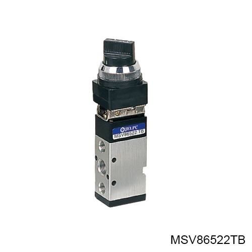 Jelpc 1/4-5/2 Çevirmeli Valf MSV86522-TB