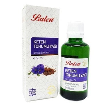 Balen Keten Tohumu Yağı 50 ml