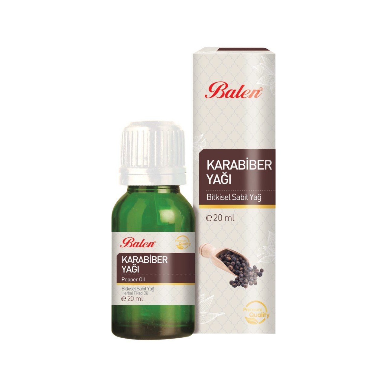 Balen Karabiber Yağı 20 ml.