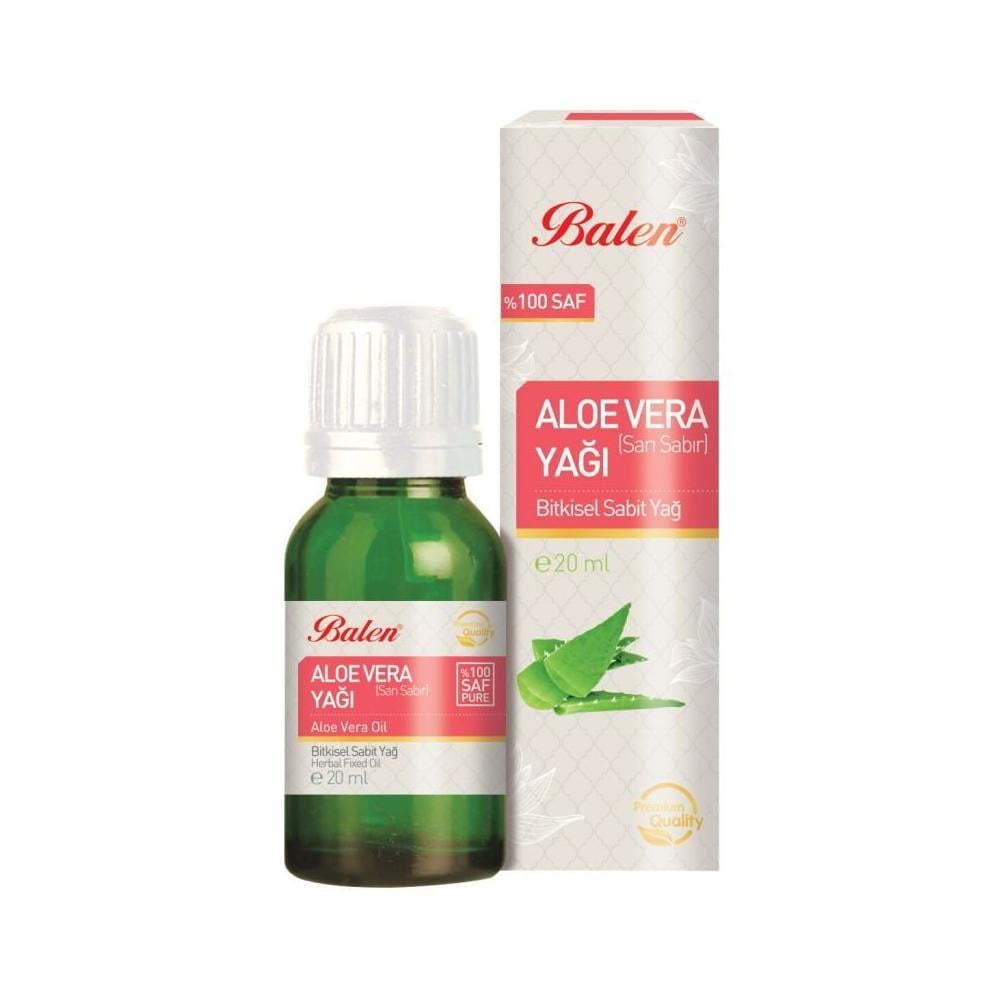 Balen Aloe Vera (Sarı Sabır) Yağı 20 ml.