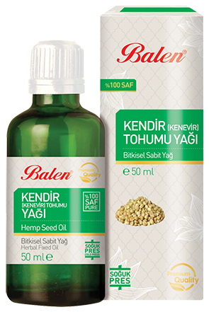 Balen Kendir (Kenevir) Tohumu Yağı 50 ML