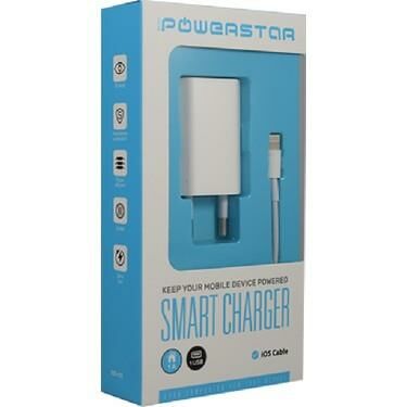 POWERSTAR PS-03 1A İPHONE 5-6 ŞARJ SET