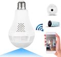 GLRTECH V9 V-01 360 DERECE WİFİ MİCRO SD KAYITLI E27 DUYLU AMPÜL KAMERA GECE GÖRÜŞLÜ