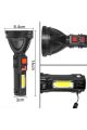 GOLDSILVER GS-830-5 WATT WATT ŞARJLI  EL FENERİ