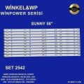 TV LED BAR -2542 TAKIM10 LU-AX58LEDJ203-SN58LEDJ203- ES-3229-WİNKEL