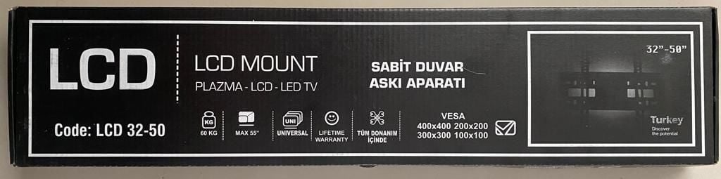 TV ASKI APARATI 42 İNÇ 32-50-SABİT 10X50 CM