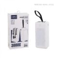 POWERBANK HEPU HP976 30000MAH 4 KABLOLU
