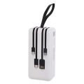 POWERBANK HEPU HP976 30000MAH 4 KABLOLU