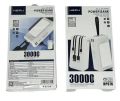 HEPU HP976 30000MAH 4 KABLOLU POWERBANK
