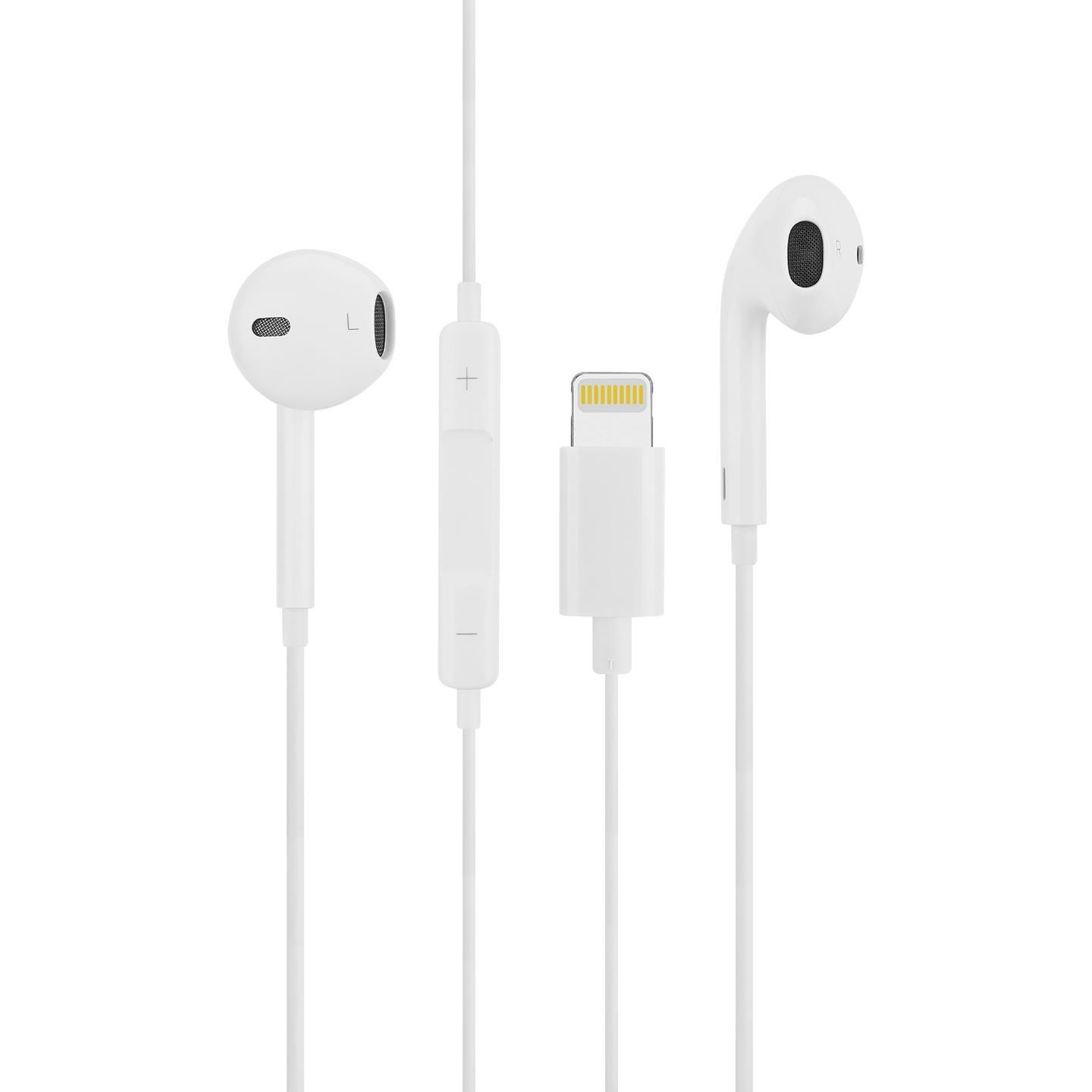 Asonic AS-XK100 Beyaz Lightning Konnektörlü Bluetooth Kablolu iPhone Kulaklık