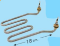 ÇR 112 138 SEMAVER REZİSTANSI KIVRIK 2000W 15CM