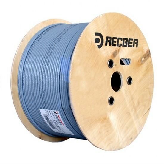 REÇBER CAT 6 KABLO 23 AWG HOLEGEN FREE-506077 MAVİ