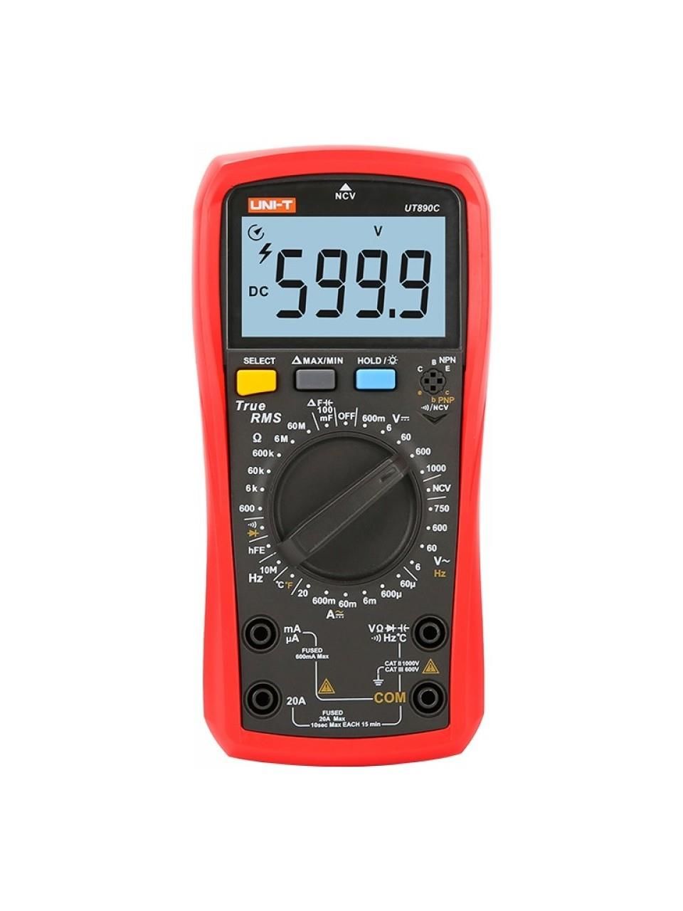 UNI-T UT890C DİGİTAL MULTİMETRE ÖLÇÜ ALETİ