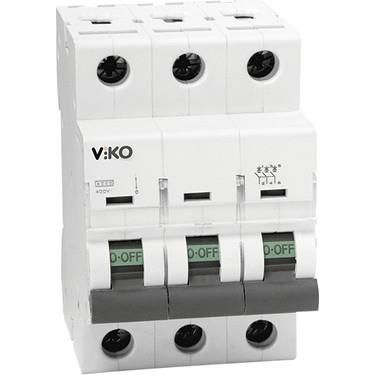 VİKO K OTOMAT 3X25 AMPER 4,5 KA-4VTB3C25