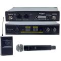 KÖNİG K-402 UHF 1 EL 1 YAKA TELSİZ MİKROFON