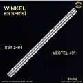 TV LED BAR -2464 TAKIM 3 LÜ-49F9500,49UD8200,50UD8200,50U9400,50U9500,50SBU710,-WİNKEL