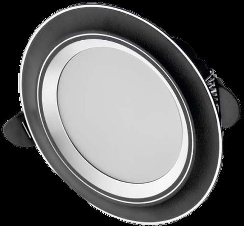 CATA CT-5258 6 WATT ZEBRA SİYAH-KROM KASA LED SPOT 3 RENK(3200K-4000K-6400K)